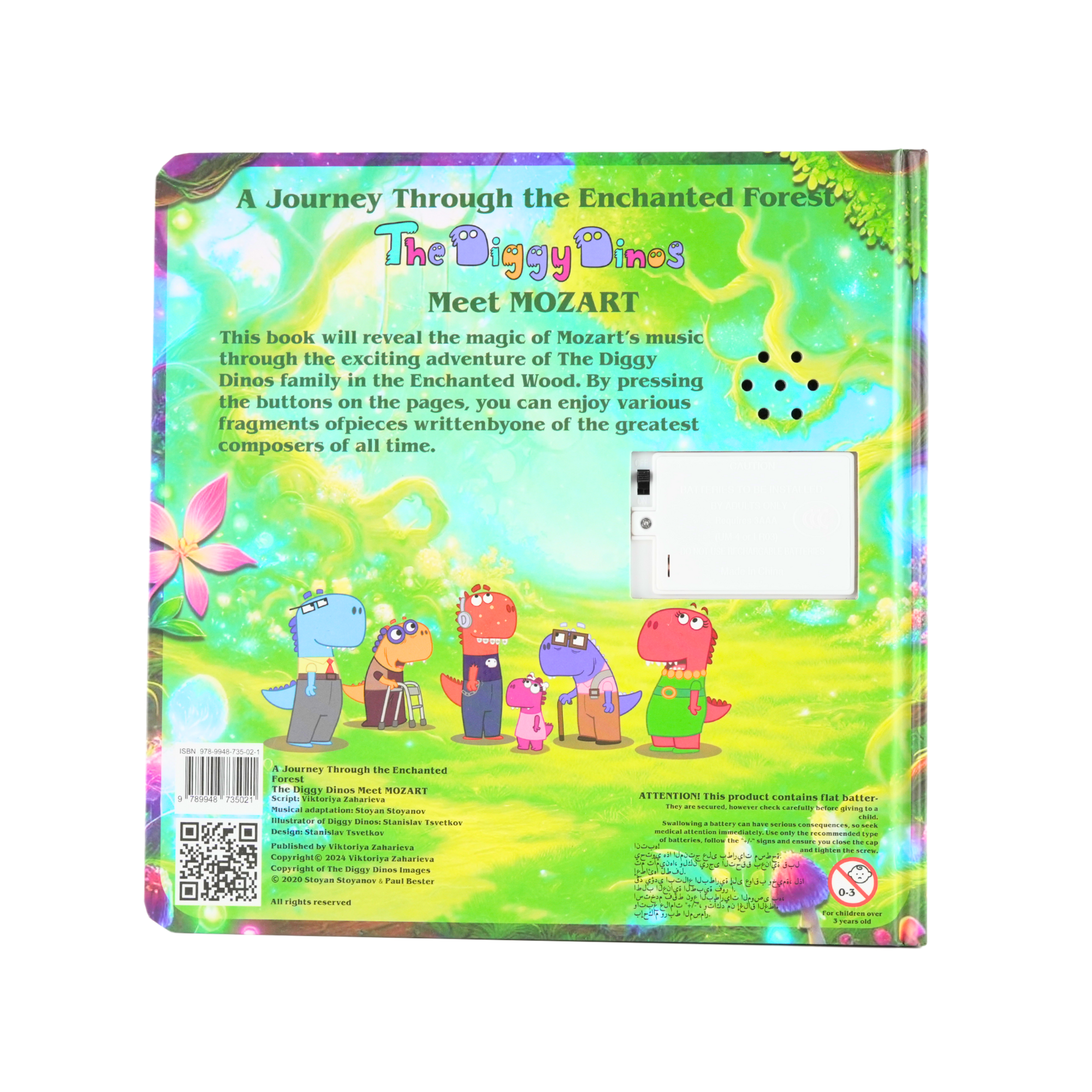 A Journey Through the Enchanted Forest : The Diggy Dinos