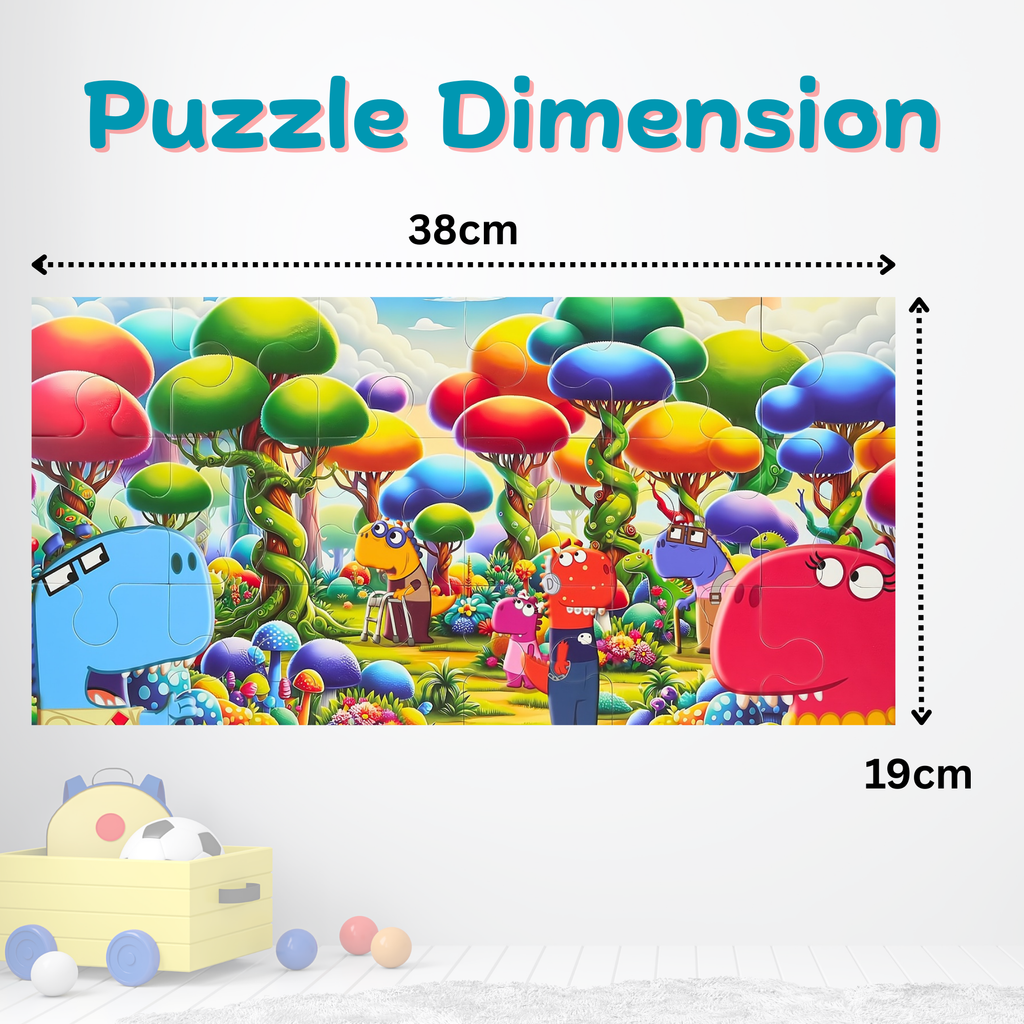 The Diggy Dinos Meet Mozart – 3 Kids Puzzles