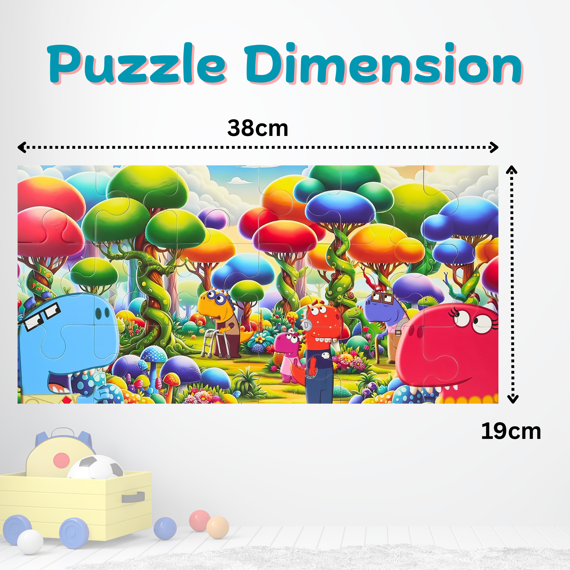 The Diggy Dinos Meet Mozart – 3 Kids Puzzles