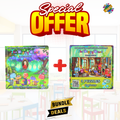 The Diggy Dinos Music Book + The Diggy Dinos 3 in 1 Puzzle Bundle Deal